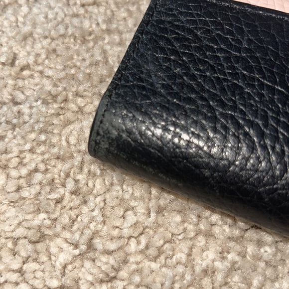 Kate Spade Colorblock Pink & Black Bi Fold Wallet - Picture 5 of 9